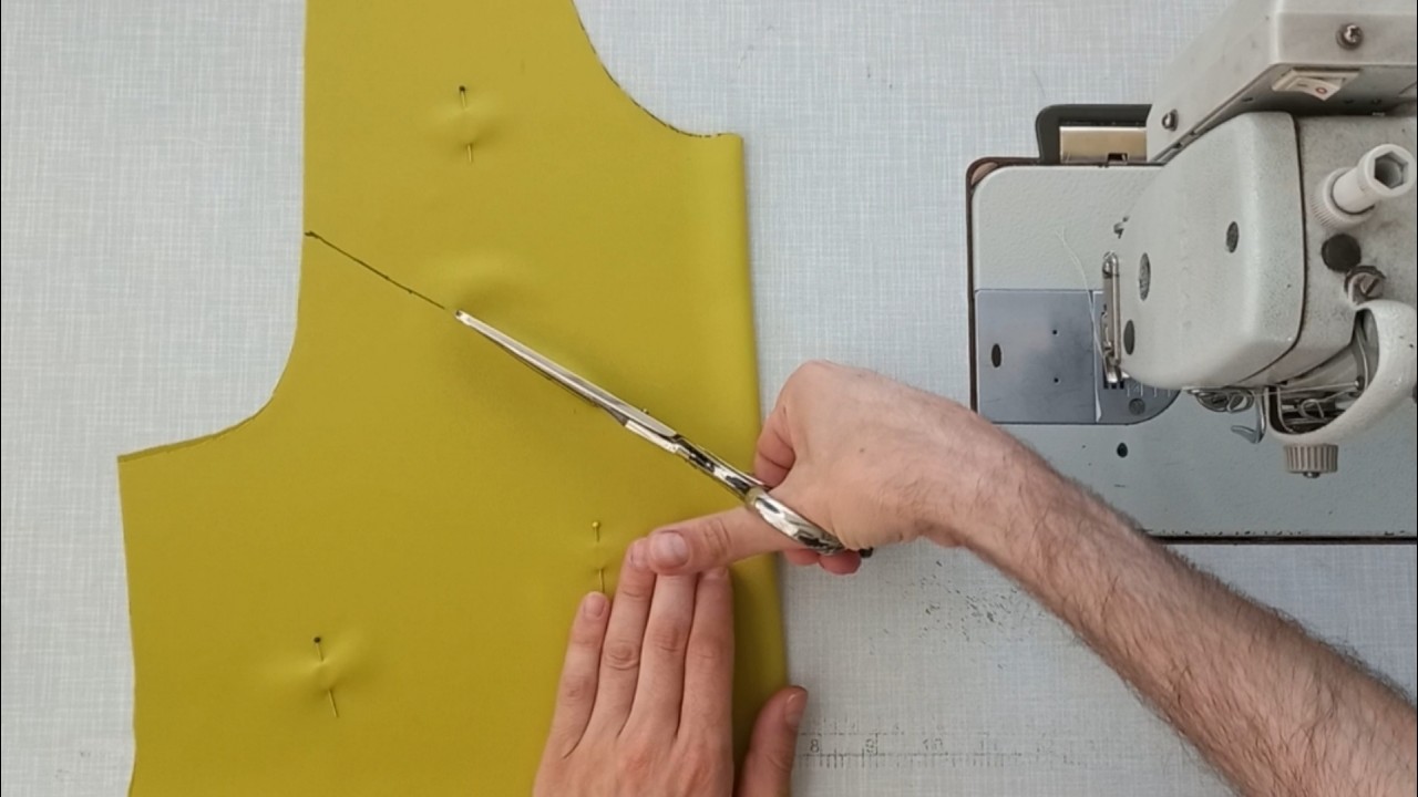 Посмотрев это видео, вы без колебаний спроектируете и сшьете этот вырез.