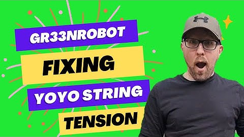 How To Get Rid Of Yoyo String Tension & Twisted Yoyo String