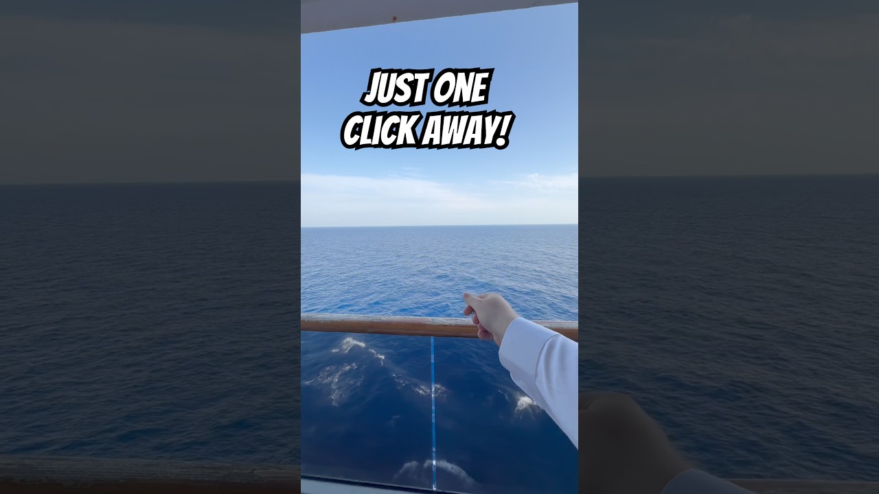 Just one click away… and it’s cruise day! #cruise #cruiseship #cruiseshorts  #shorts