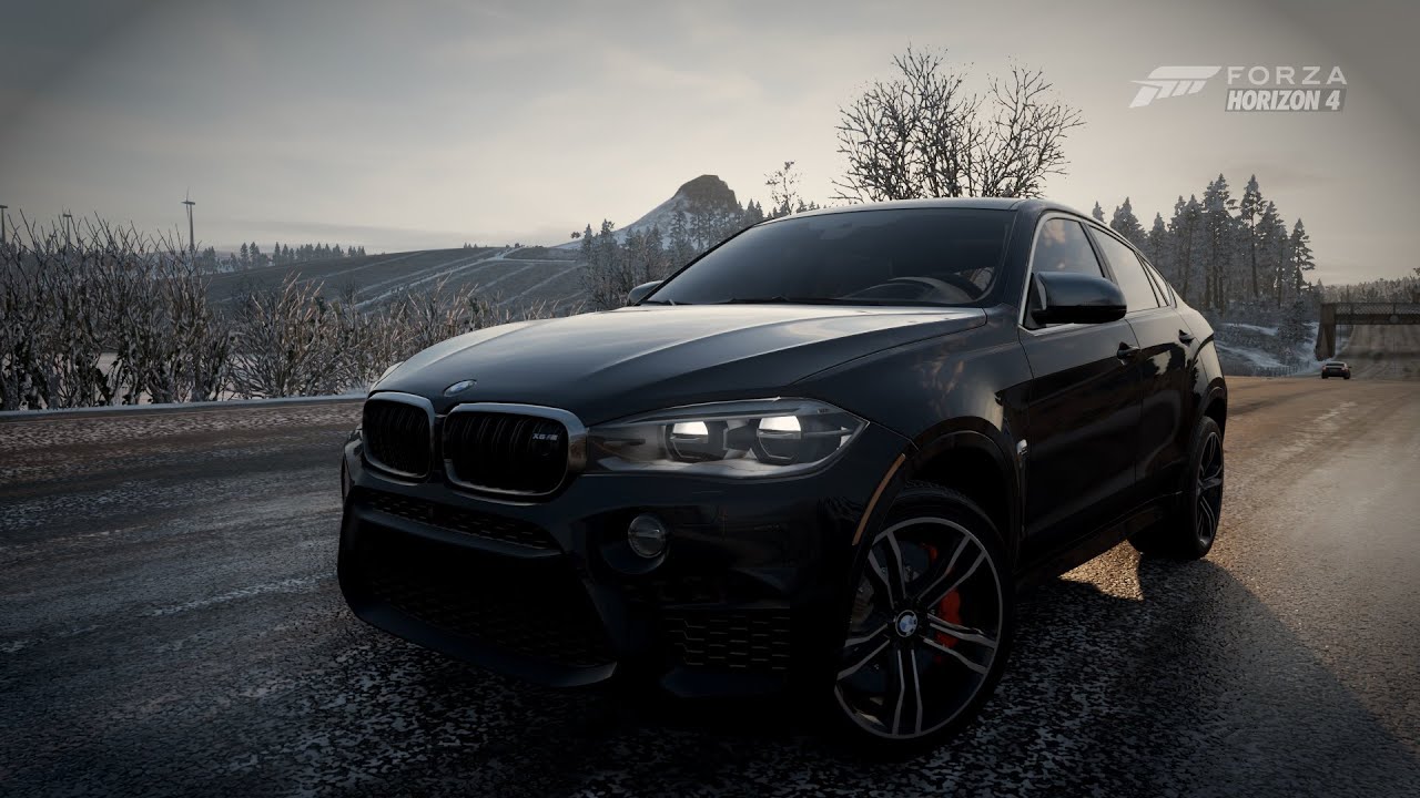 BMW X6 M - Forza Horizon 4 Gameplay - Test Drive and snow Off Road