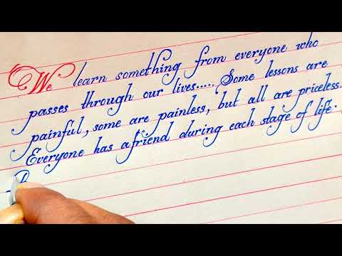 Amazing and excellent handwriting | modern handwriting calligraphy #handwriting #calligraphy
