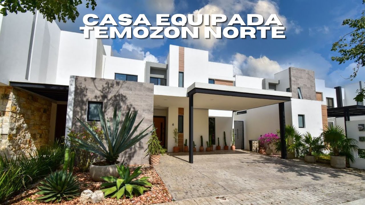 ¡Tu Nuevo Hogar al norte de Mérida Yucatán! Equipada y lista para entrega. En privada con amenidades