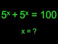 A nice exponential equation  | Can you solve this? | Math Olympiad
