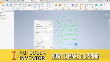 Inventor How To Make A Spring