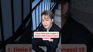 3 FAKTA JIMIN BTS YANG MUNGKIN BELUM KALIAN KETAHUI #shorts