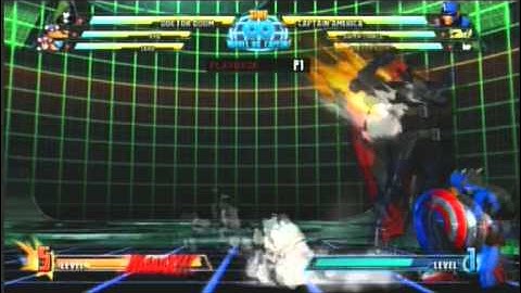 MVC3 - Dr. Doom - Dash-Jump Cancel