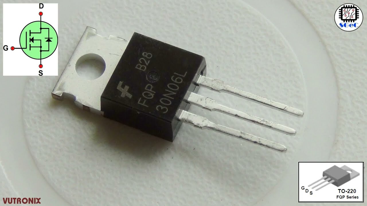 Lot De 5 MOSFET N-Channel FQP30N06L TO-220 - 60V 50A Faible RDS(on) - Idéal Pour Projets Électroniques Et Puissance