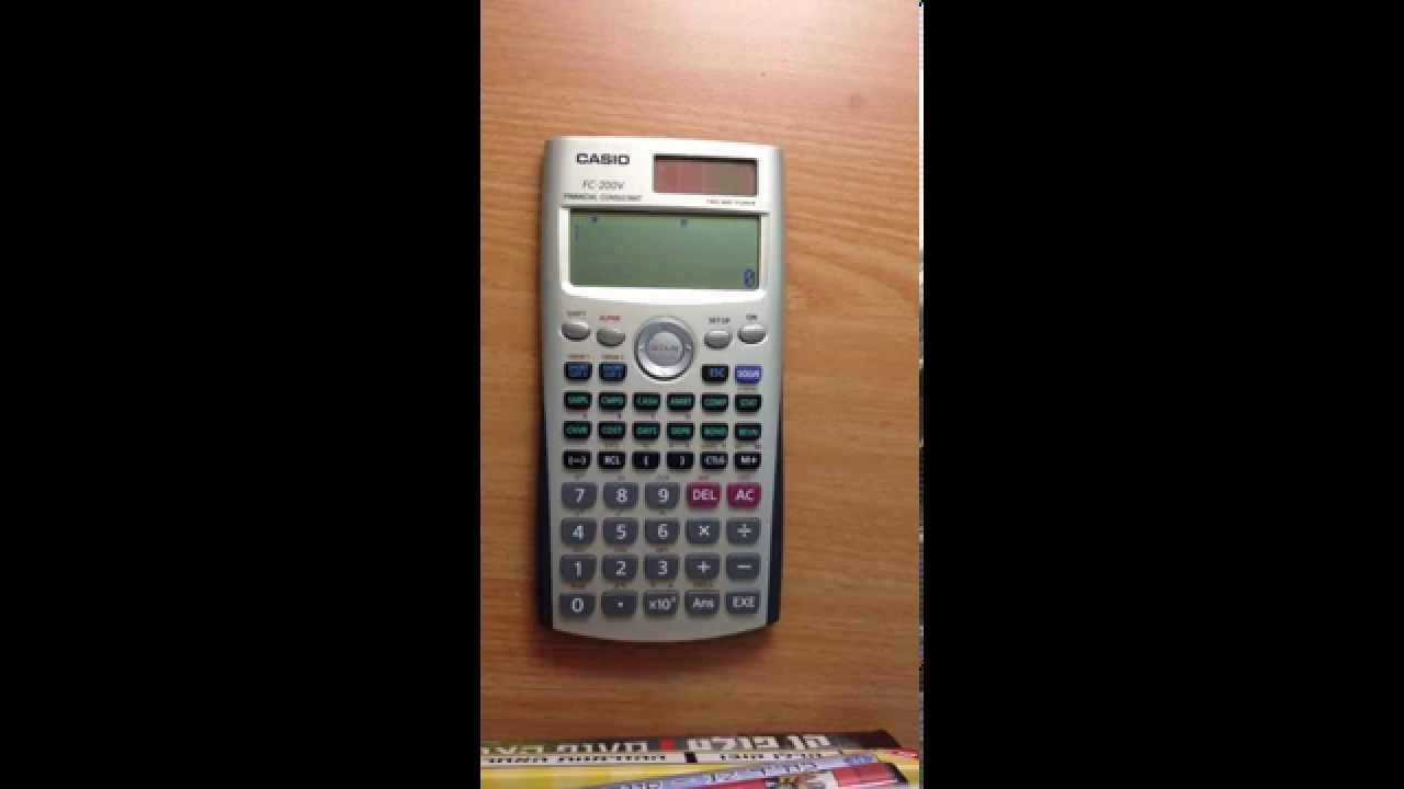 שימוש במחשבון פיננסי