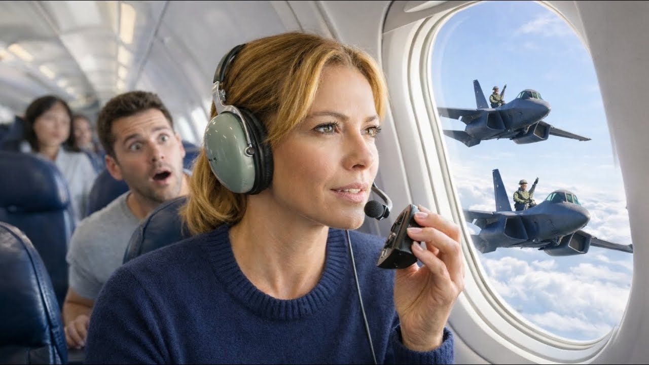 “She Was Only a Passenger in Seat 13F—Until the F-22 Pilots Heard Her Call Sign and Stood in Salute”