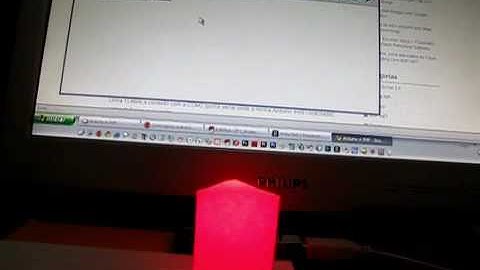 Arduino + PHP + Led RGB