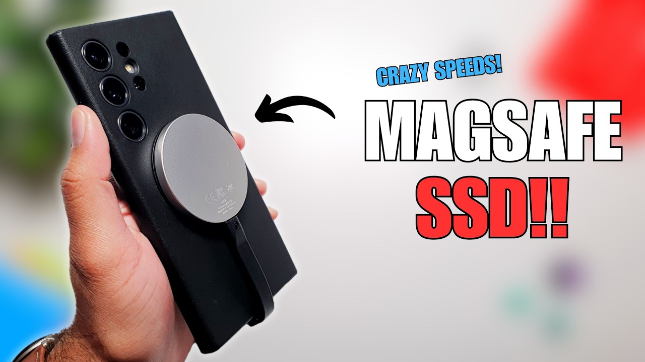 I Found The BEST Magsafe SSD For My Smartphone! Aiffro P10 Plus!