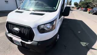 2023 Transit T250 ￼￼ Long Wheelbase High Roof, AWD, factory warranty! ￼