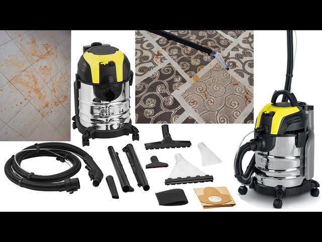 Parkside Carpet Cleaner PWS 20 B2 TESTING - YouTube