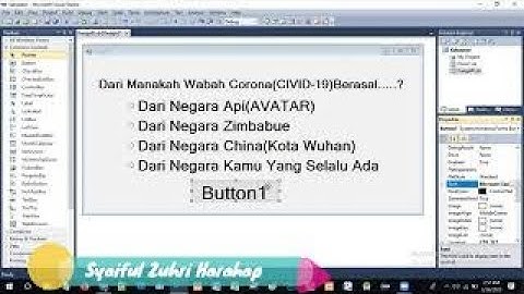 Fungsi IF with Visual Studio
