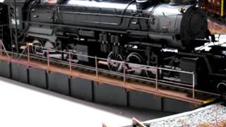 g gauge mallet on a scratchbuilt  4' turntable