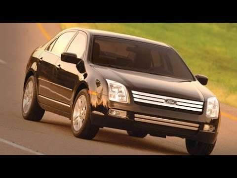 2007 Ford Fusion Start Up, Road Test,  and Review 3.0 L V6