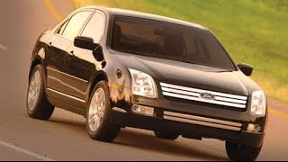 2007 Ford Fusion Start Up, Road Test,  and Review 3.0 L V6