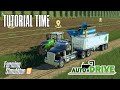 Autodrive Tutorial - Combine Offload and Courseplay Integration - Farming Simulator 19