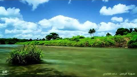 سعد الغامدي سورة الرحمن جديد     Surah Ar rahman  saad el ghamdy High Quality video