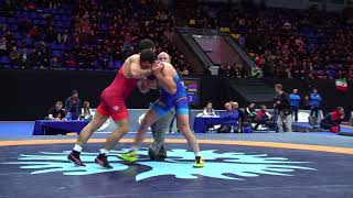 Final GR   82 kg AZE ELVIN MURSALIYEV ARM EDUARD SARGSYAN