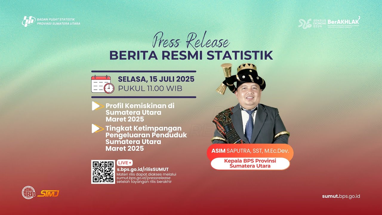 Rilis BRS Sumut 25 Juli 2025