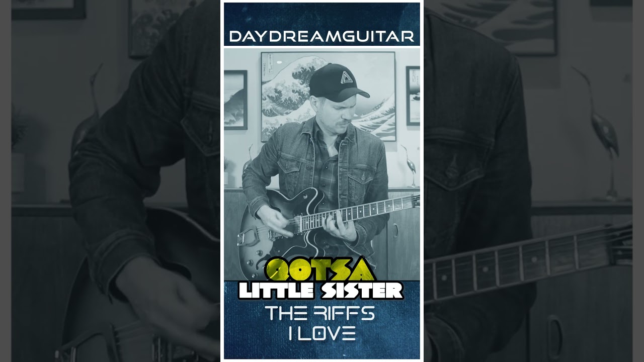Daydream Guitar The Riffs I Love: Queens Of The Stone Age "Little Sister" Verse Play Through