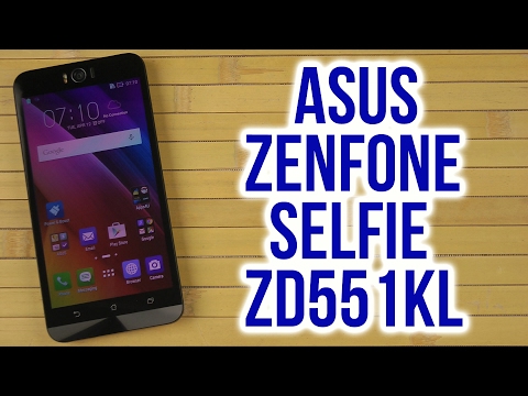 Распаковка Asus ZenFone Selfie 16GB (ZD551KL) White