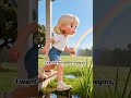 Chasing the Rainbow🌈| Magical Kids Story✨#shorts #kidscontent #story  #rainbow #kidslearning #viral