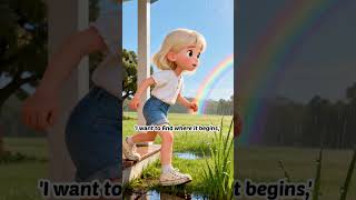 Chasing the Rainbow🌈| Magical Kids Story✨#shorts #kidscontent #story  #rainbow #kidslearning #viral