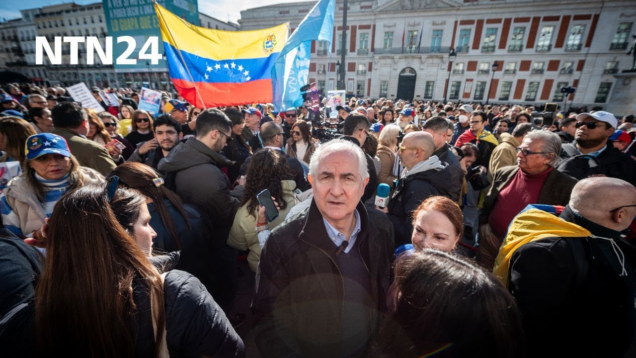 Venezolanos en España se movilizaron en apoyo a María Corina Machado