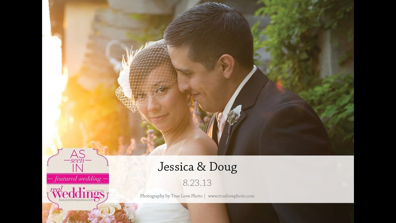 Sacramento Wedding: Jessica & Doug - 8.23.13 {Real Weddings Magazine}
