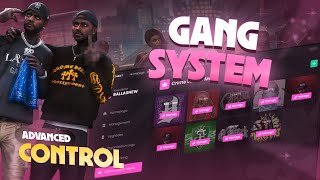 FIVEM GANG SYSTEM 2025 , gang management system, crime mdt, crime zones [ESX, QBOX, QBCORE]