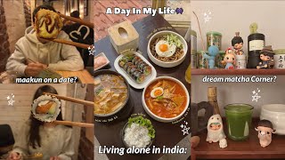 A Day In My Life  Living Alone In India  Aesthetic Vlog 