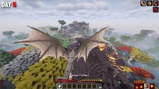 100 Days Minecraft Hardcore Fire Dragon