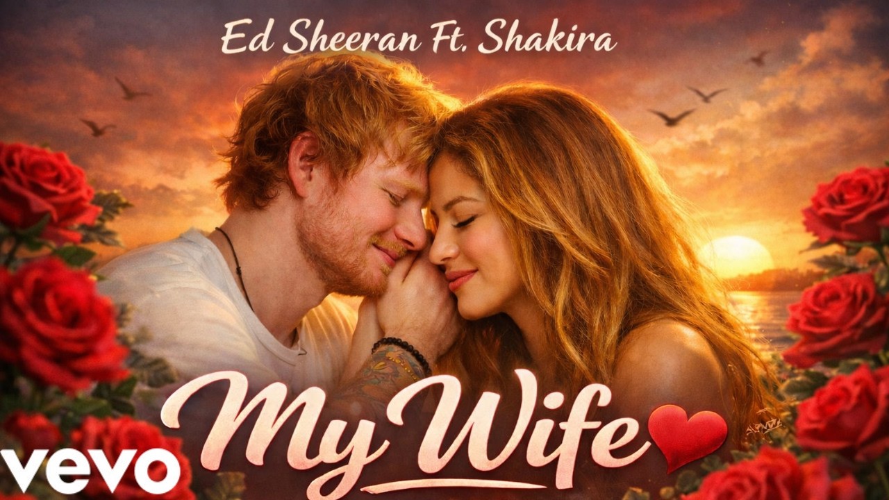 MY WIFE – Ed Sheeran ft. Shakira (Official Video) | Romantic Love Song 2026