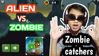 Mari berburu zombie bareng Alien pembela kebenaran || Zombie catchers gameplay Indonesia- screenshot 5