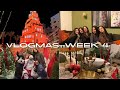 VLOGMAS WEEK 4 | Secret Santa, Christmas Dinners, Buche De Noel🦃❤️🧑‍🎄