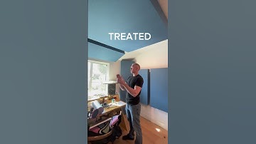 Recording Studio Before & After Install Clap Test with 10 of our 4” Dulce Ensign Bass Traps!