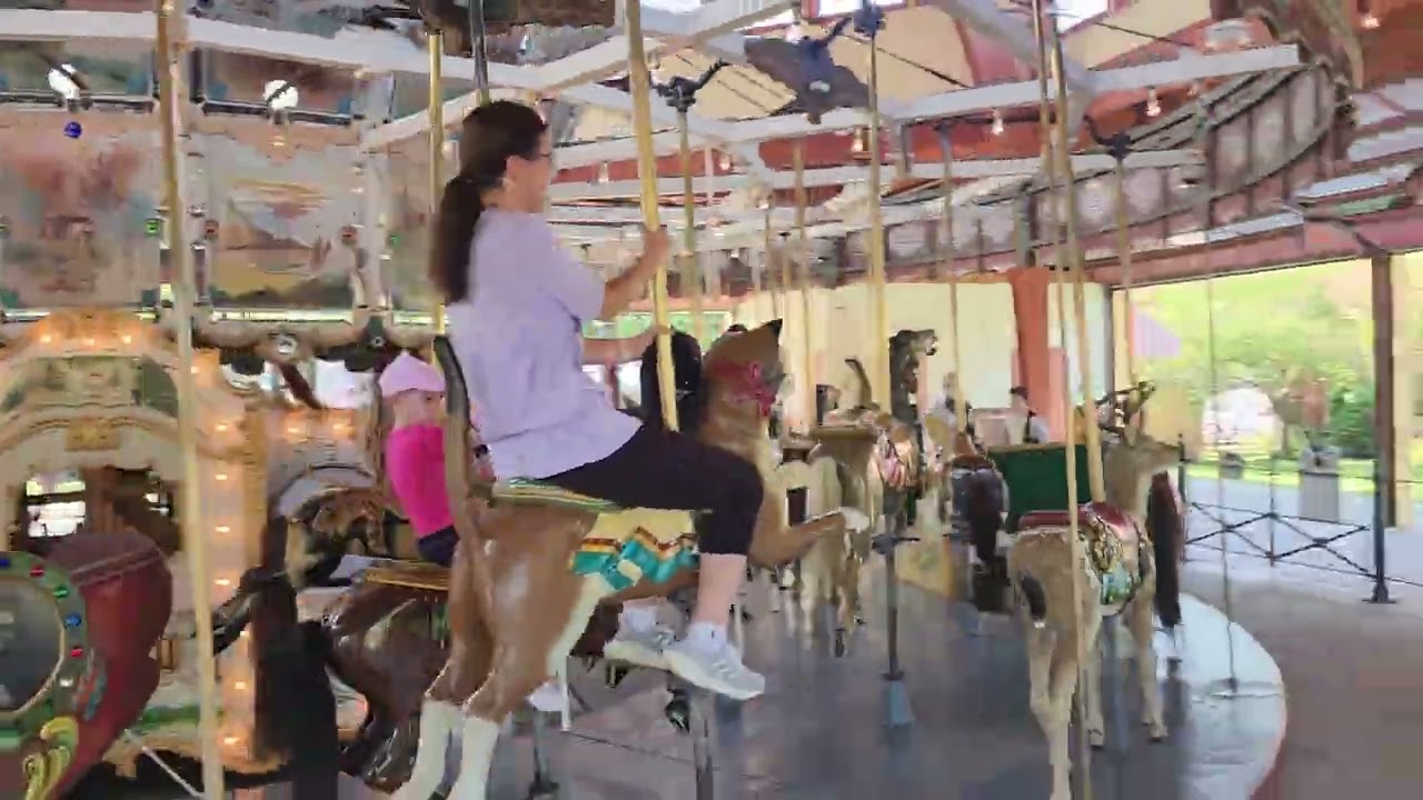 Herschell-Spillman Carousel made in 1913, at Henry Ford's Greenfield Village
