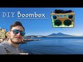 CASSA boombox FAI DA TE costruita da un CASSETTO + TEST audio