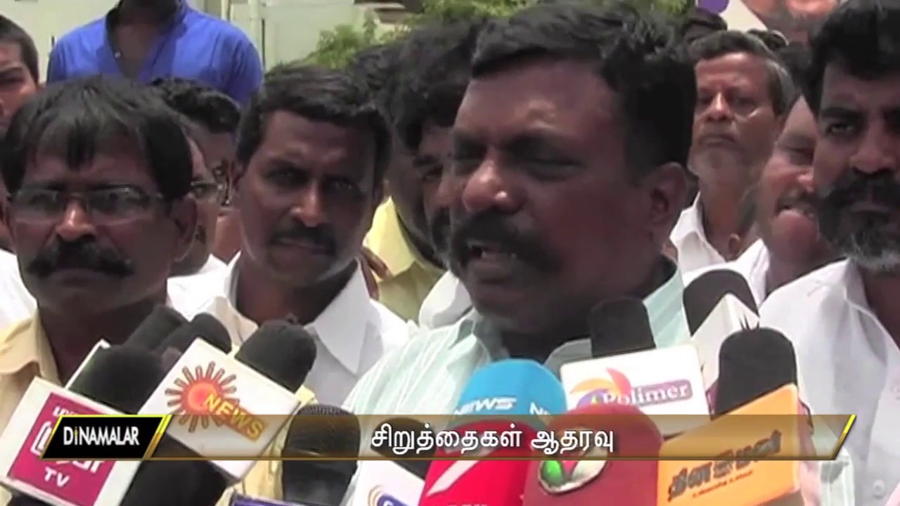 RK Nagar by-election : VCK to Support DMK candidate Maruthu Ganesh : Thol. Thirumavalavan