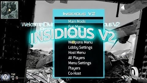 [MW2/1.14/SPRX] insidious v2 Mod Menu (CEX/DEX) + Download