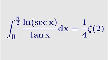 A cool log trig integral