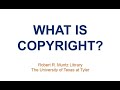What is Copyright?