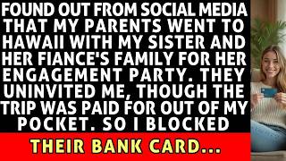 Information Found Out From Social Media That My Parents Went To Hawaii With My Sister And Her Fiance's Family News