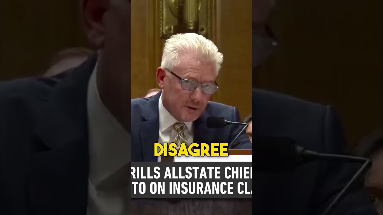 Senator Hawley Grills Allstate Claims Chief