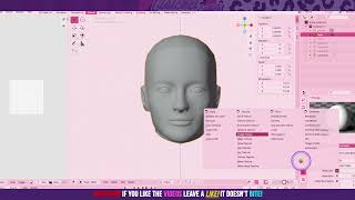 HOW TO: CREATE A MALE FACE MASK / SKIN | BLENDER 3D HEAD PT 1  #sims4cc #sims4 #blender3d
