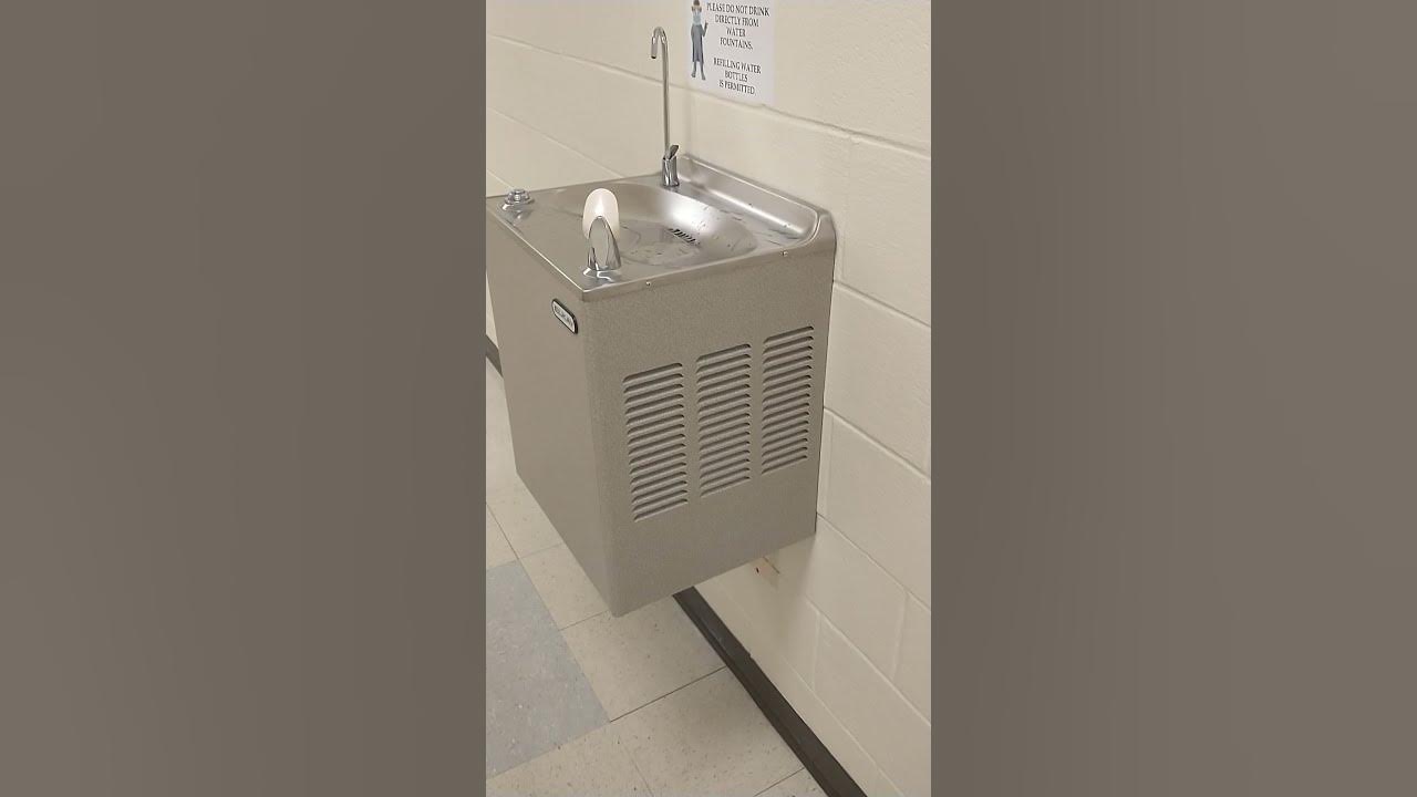(2) Vintage Elkay Water Fountain at JMU Godwin Hall 3rd Floor YouTube