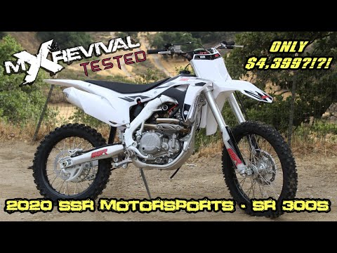 I bought a brand new CHINESE dirt bike... And WOW - All new 2020 SSR SR300 first ride & review