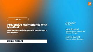 Better Preventive Maintenance with Digital Work Instructions (Full Demo)